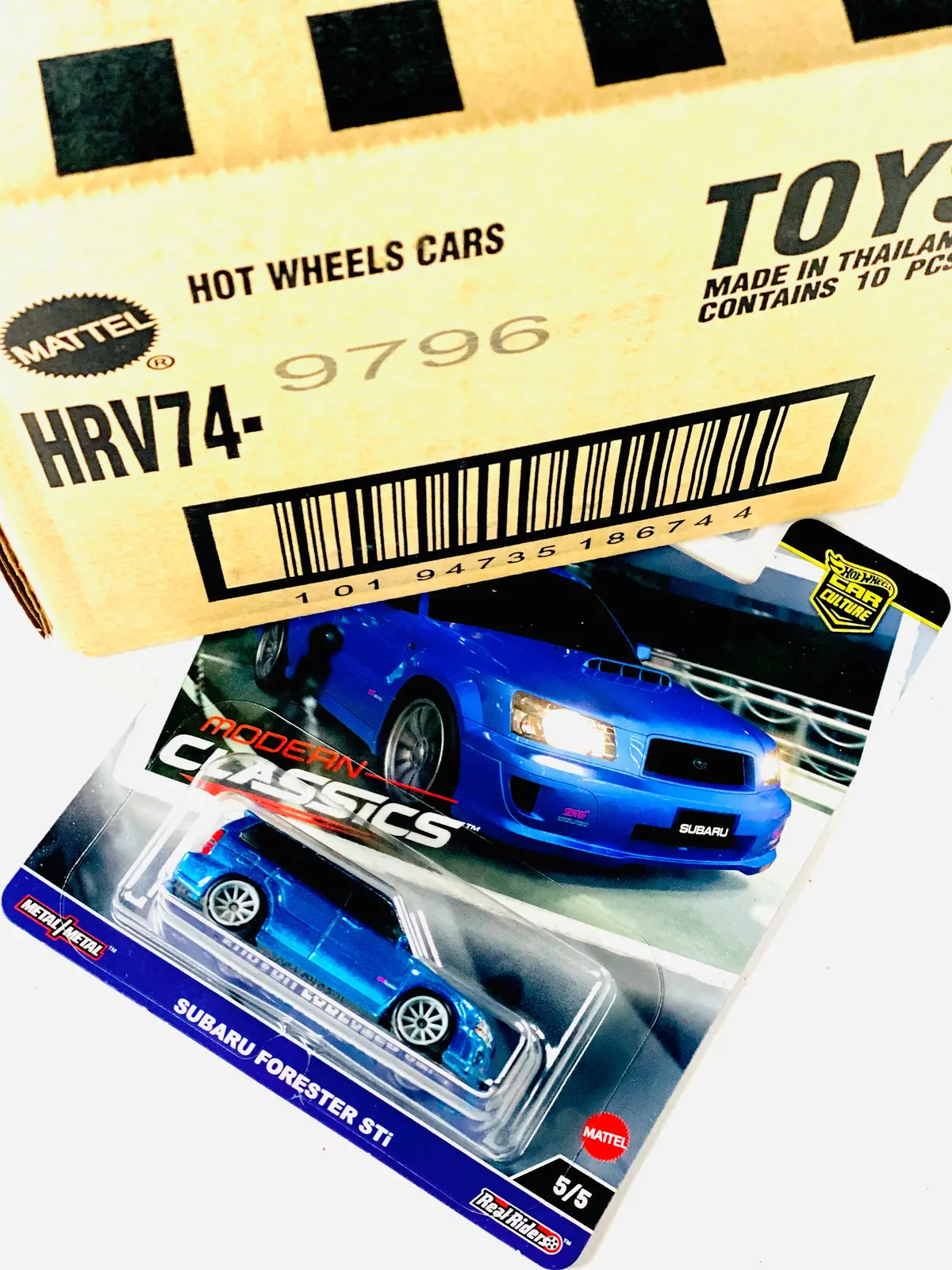 Hot Wheels 2024 Subaru Forester Sti Factory Sealed Solid Pack (10 Cars) 1