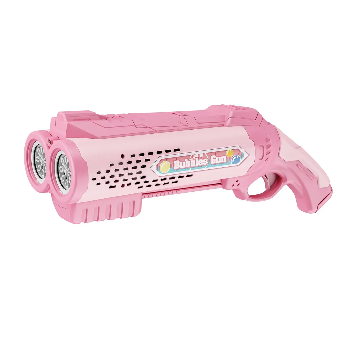 Contixo 16-Hole Pink Bubble Blaster With Led Lights - Automatic Bubble Maker For Kids 1