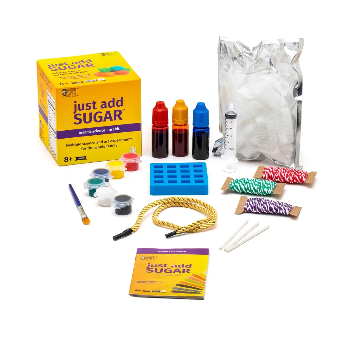 Griddly Games Just Add Sugar Science And Art Kit For Kids 1