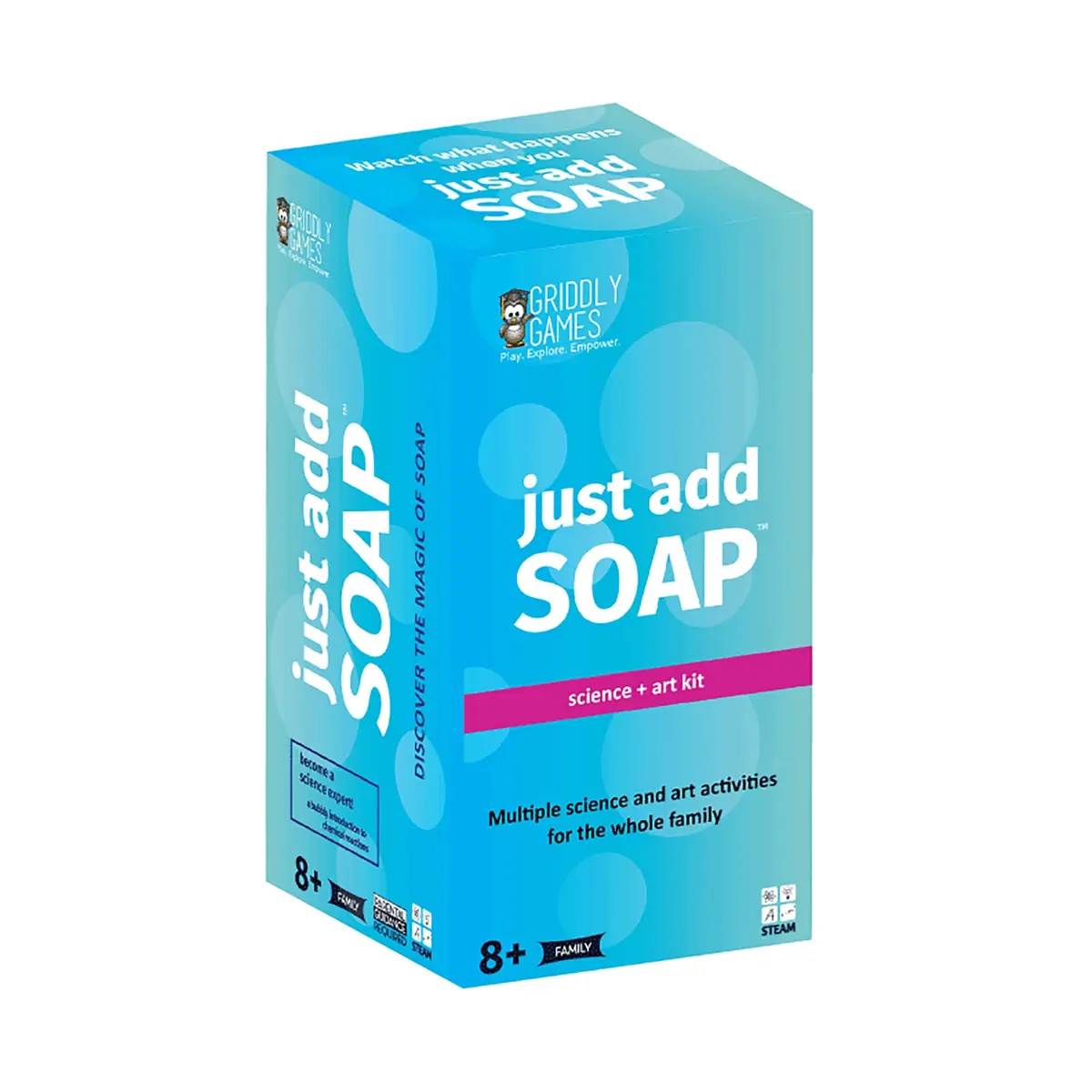 Griddly Kids Just Add Soap Science And Art Exploration Kit 1