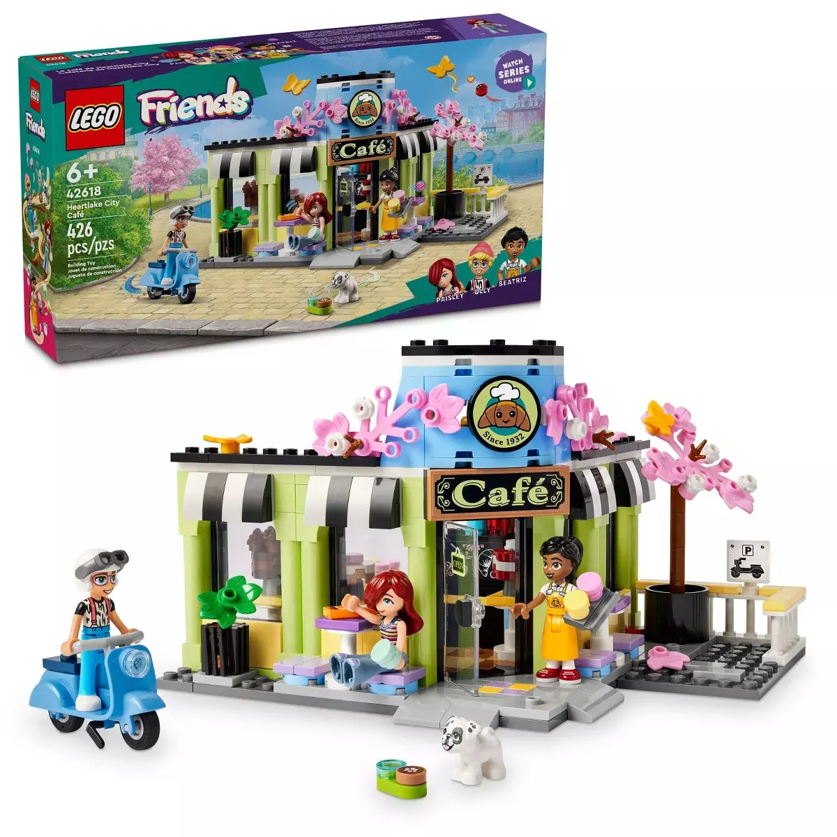 Lego Friends Heartlake City Cafe 426-Piece Building Set Toy 1