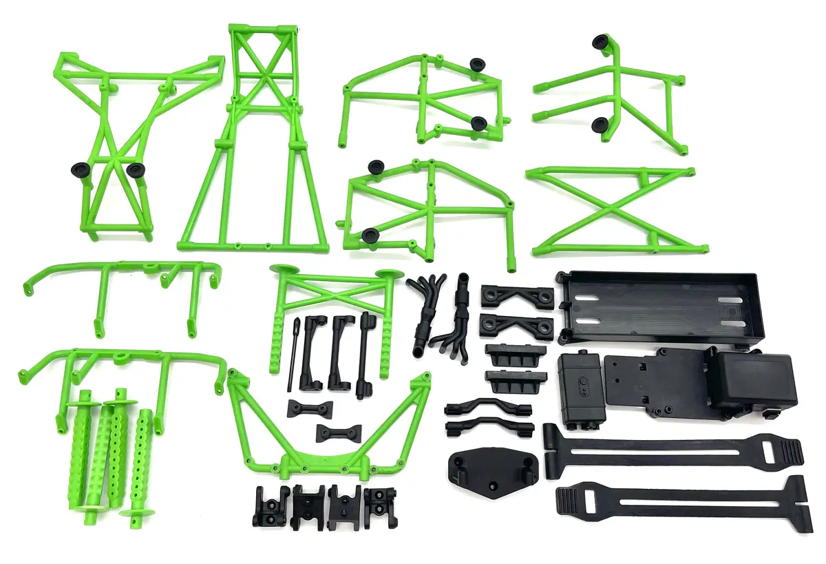 Losi Lmt Grave Digger Plastic Set Los04021t1 1
