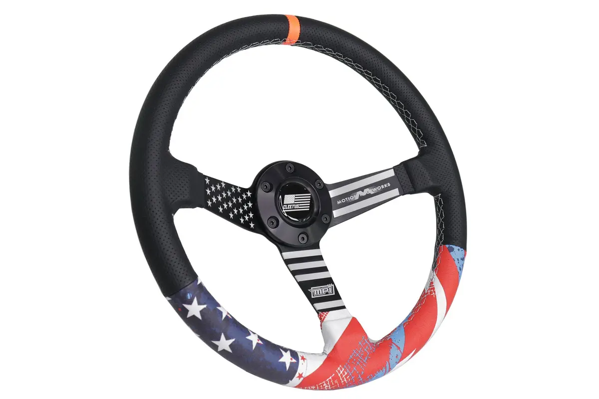 Cleetus Limited Edition 13" 6-Bolt Steering Wheel 1