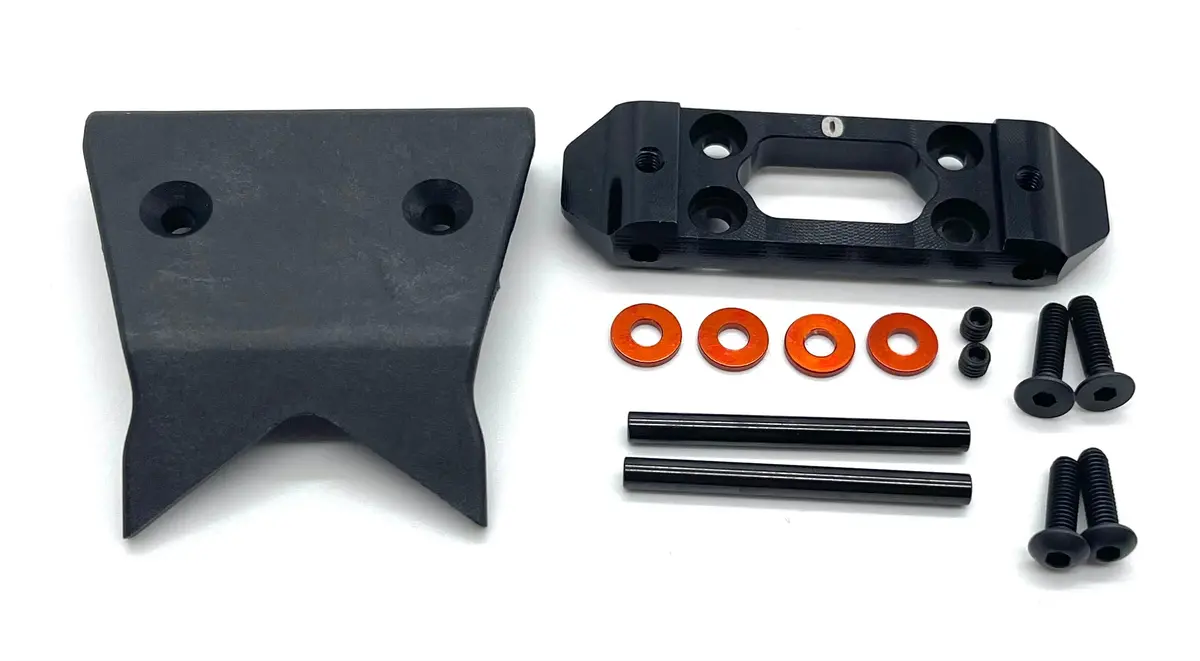 Hb Racing D2 - Front Arm Mount, Inside Hinge Pins (F-4) Evo 204240 1