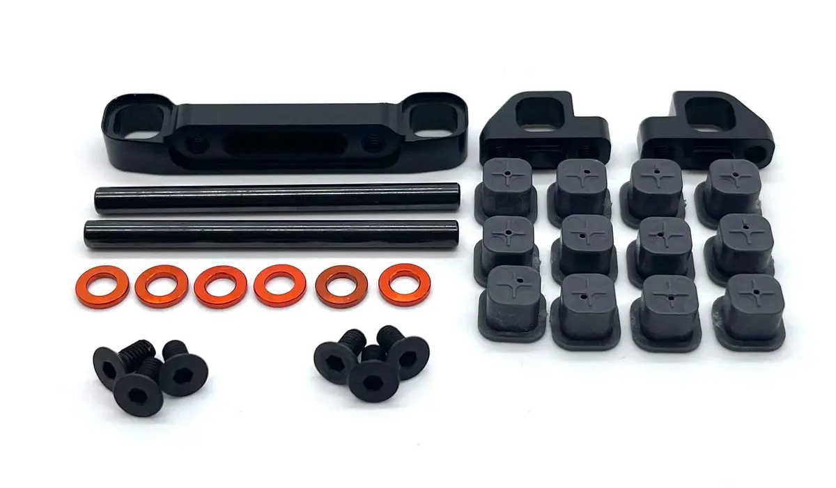 Hb Racing D2 - Rear D-Mount, C-Mount, Hinge Pins (G-1) Evo 204240 1