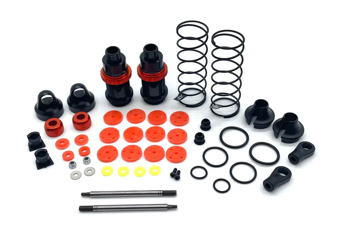 Hb Racing D2 - Rear Shocks Assembly Dampers Springs (A-2) Evo 204240 1