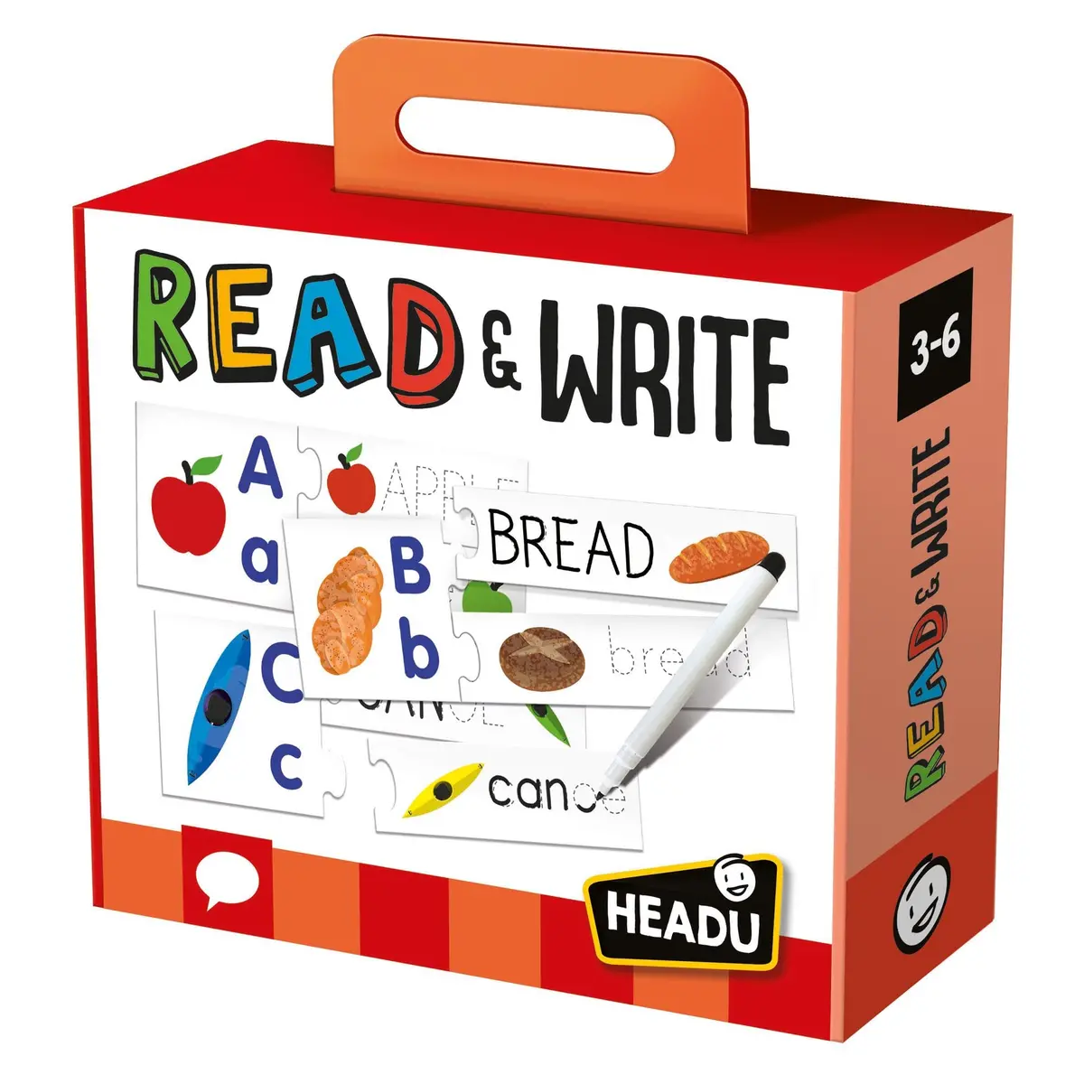 Headu Read & Write Puzzles - Alphabet & Writing Skills For Kids 1