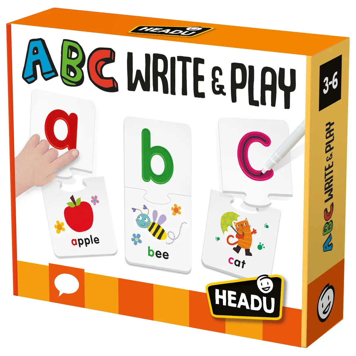 Headu Abc Write & Play Puzzles - Master The Alphabet 1