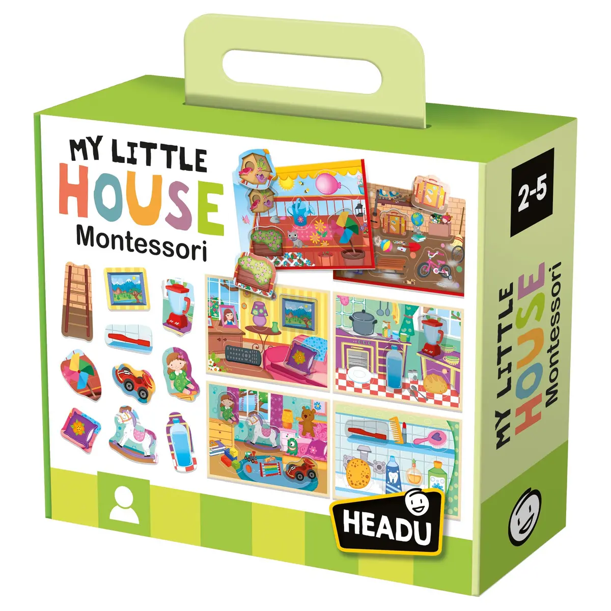 Headu Montessori My Little House - Interactive Learning Toy 1