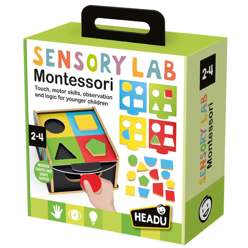 Headu Sensory Lab Montessori - Educational Shape Sorter 1