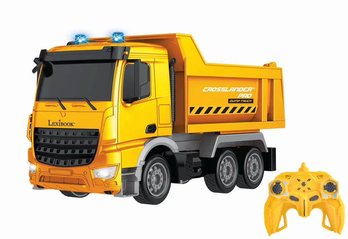 Lexibook Crosslander Pro - 1:24 Scale Radio Controlled Dump Truck 1