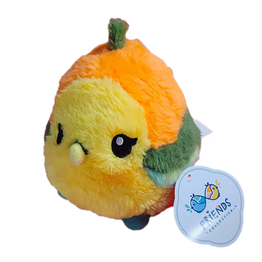 Borbs Mango Super Soft Bird Plush - Sensory Friendly 1