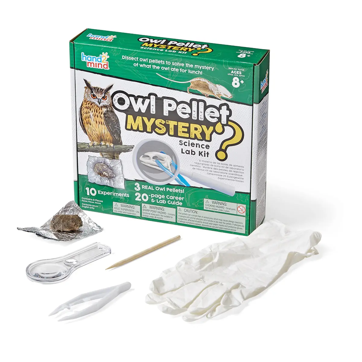 Hand2mind Owl Pellet Mystery Science Lab Kit 1