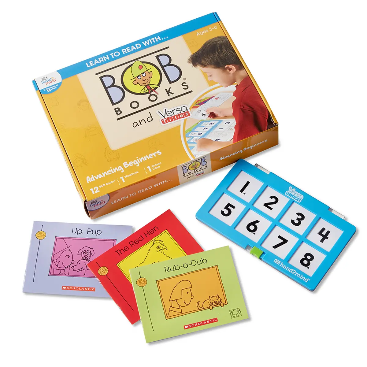 Hand2mind Read With Bob Books & Versatiles - Advancing Beginners Set 1