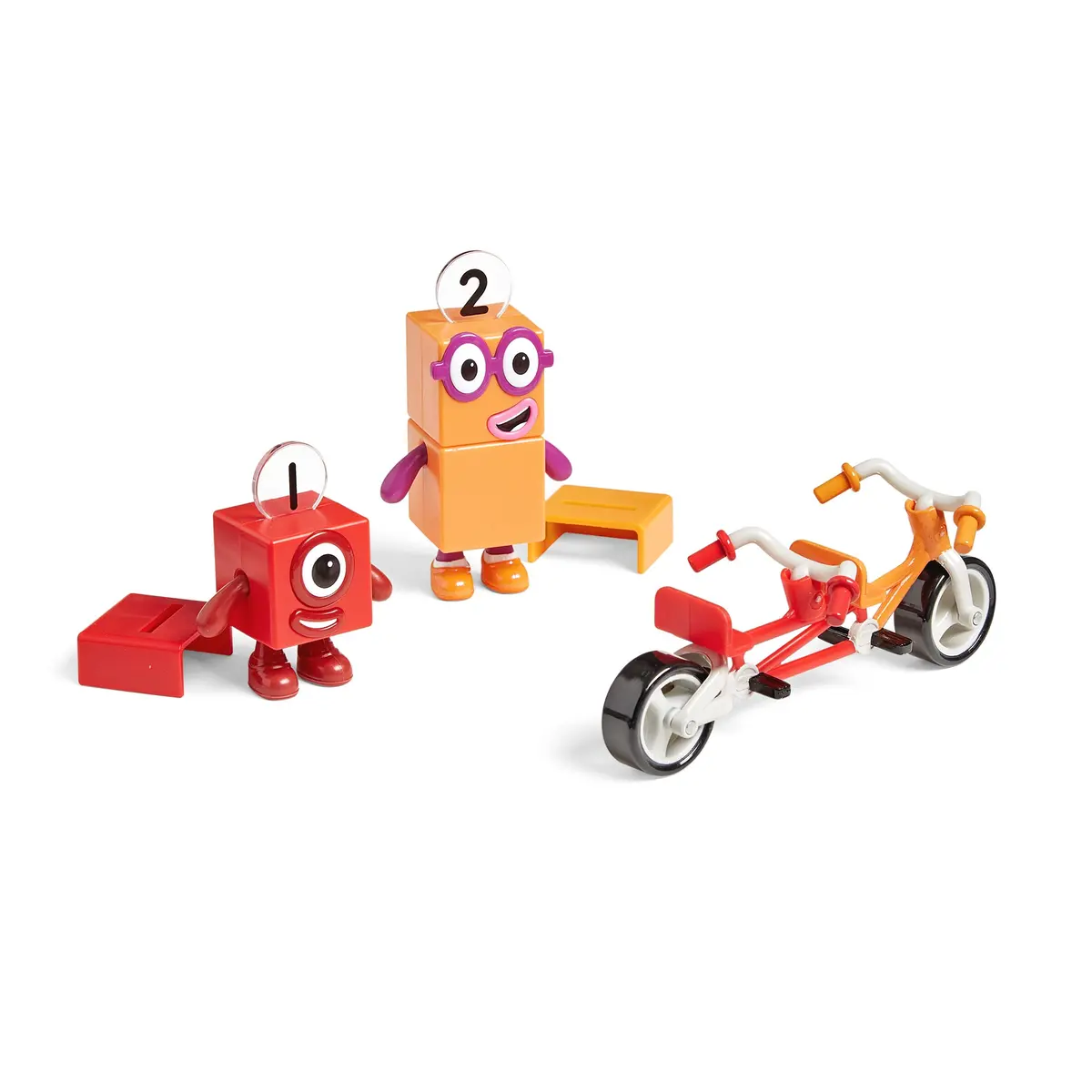 Hand2mind Numberblocks One And Two Interactive Bike Adventure Toy 1