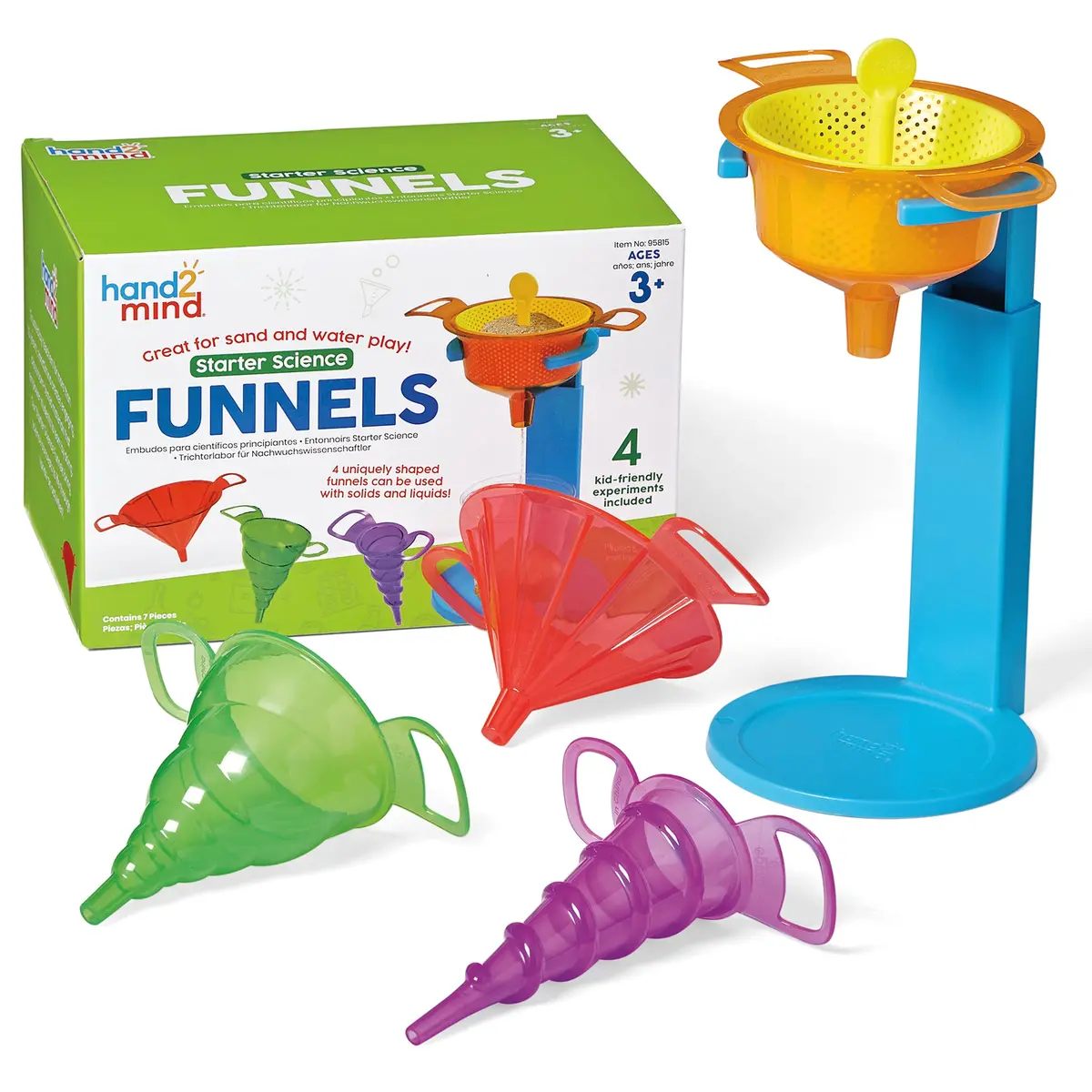 Hand2mind Discover & Play Starter Science Funnels Set 1