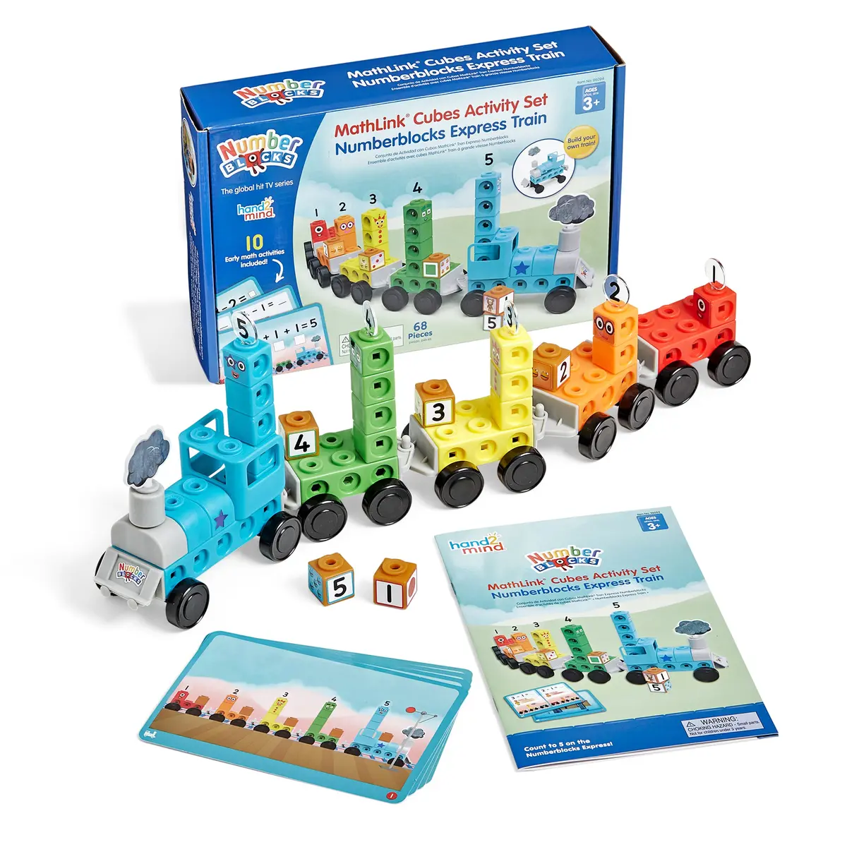 Hand2mind Numberblocks Mathlink Cubes Express Train Activity Set 1