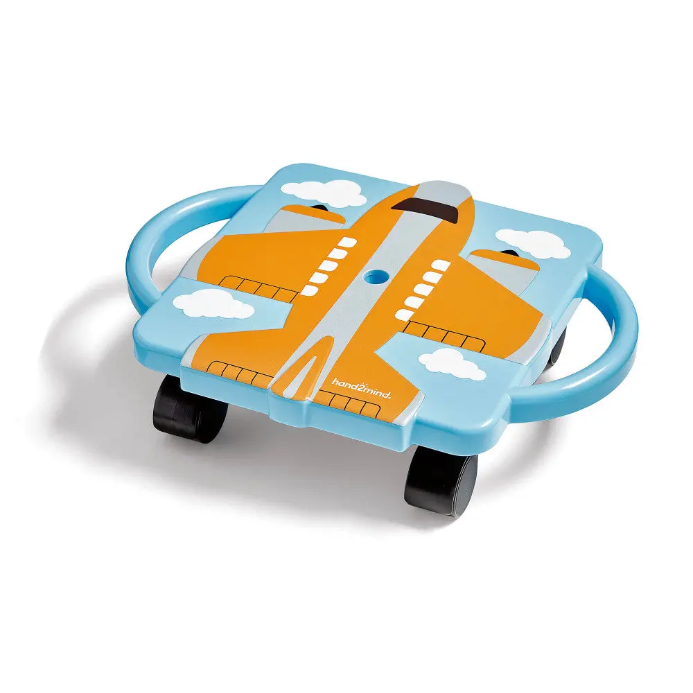 Hand2mind - Plane Glider Scooter Board - Youth Series, Orange 1