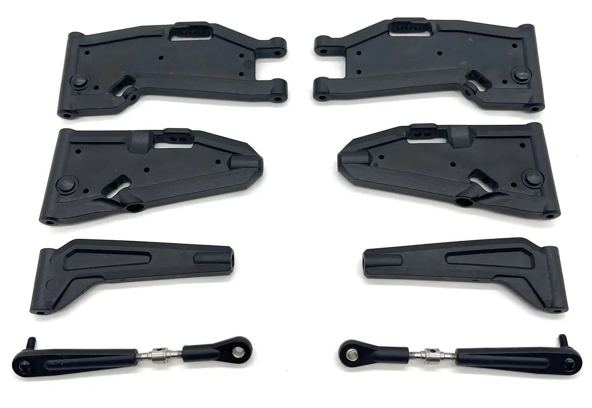 Hobao Hyper Tt 2.0 - A-Arms (Lower Front & Rear, Upper Rear, Camber Link Assy Hb-Tt2e-C60sv 1