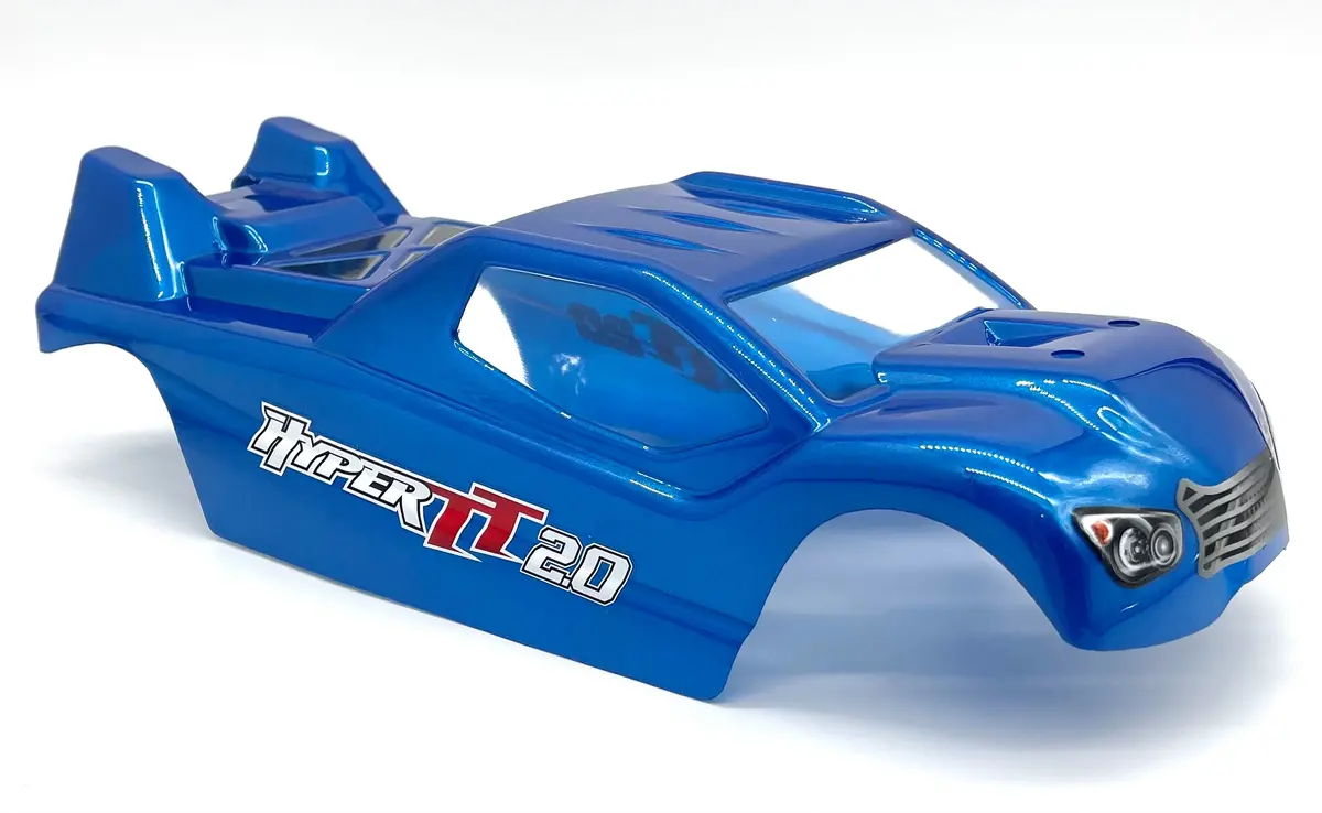 Hobao Hyper Tt 2.0 - Body Cover (Blue Shell & Decal Sheets Hb-Tt2e-C60sv 1