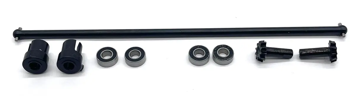 Hobao Hyper Tt 2.0 - Center Driveline (Dogbone Cups, Pinions And Bearings Hb-Tt2e-C60sv 1
