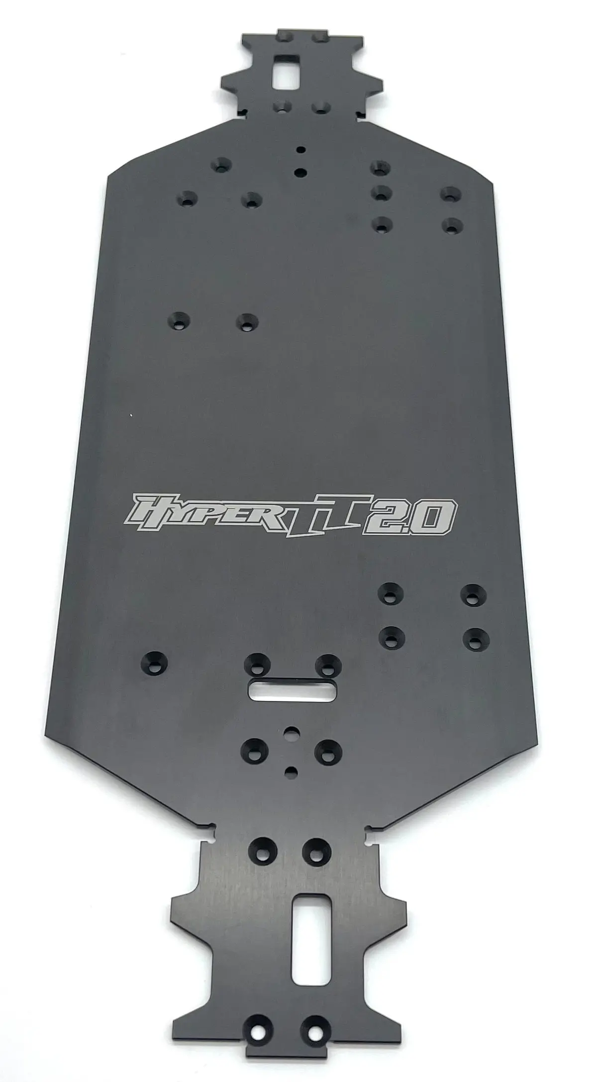 Hobao Hyper Tt 2.0 - Chassis (11381) Gunmetal Plate Aluminum Hb-Tt2e-C60sv 1