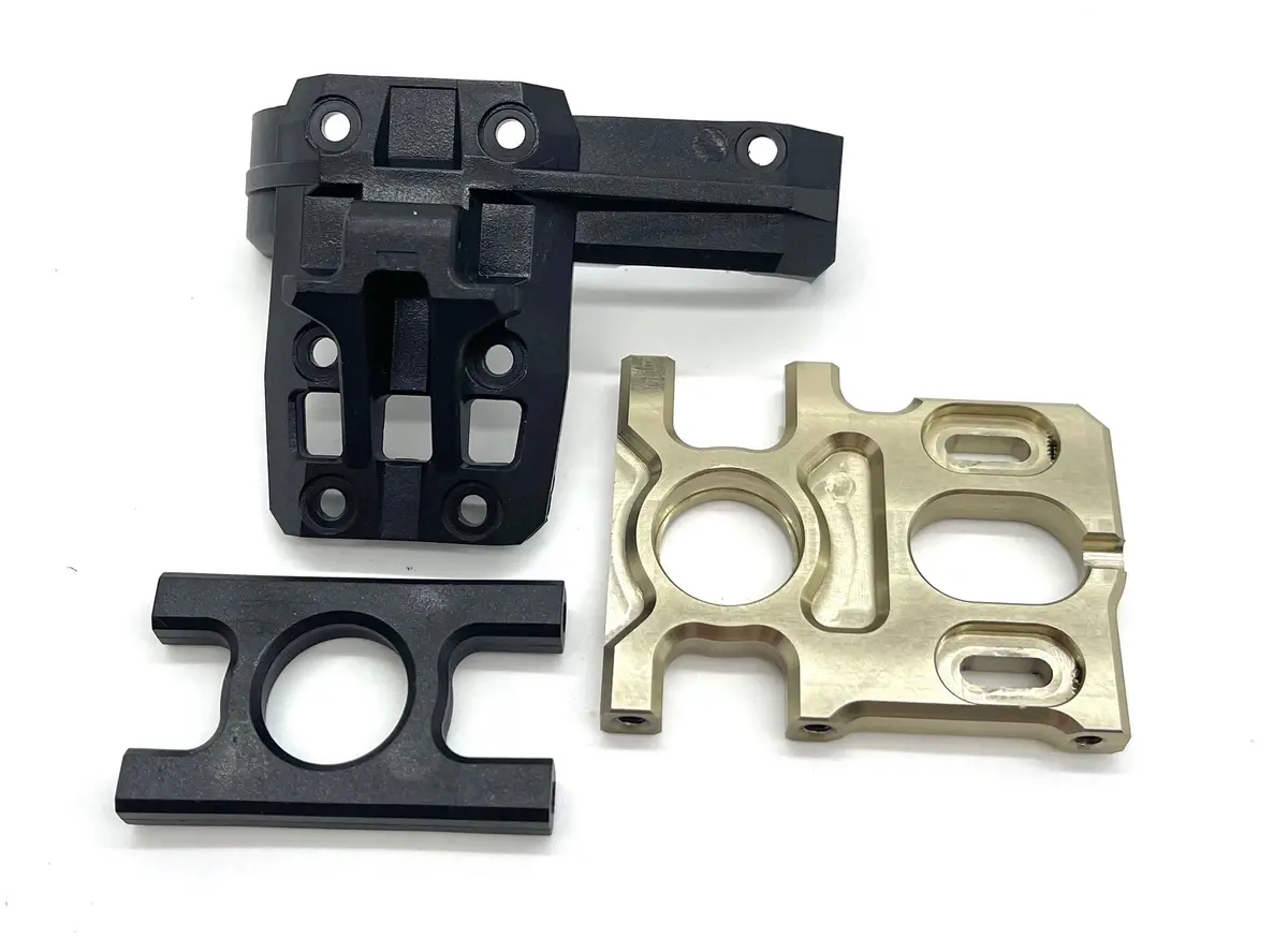 Hobao Hyper Tt 2.0 - Aluminum Motor And Diff Mount (Center Diff Hb-Tt2e-C60sv 1