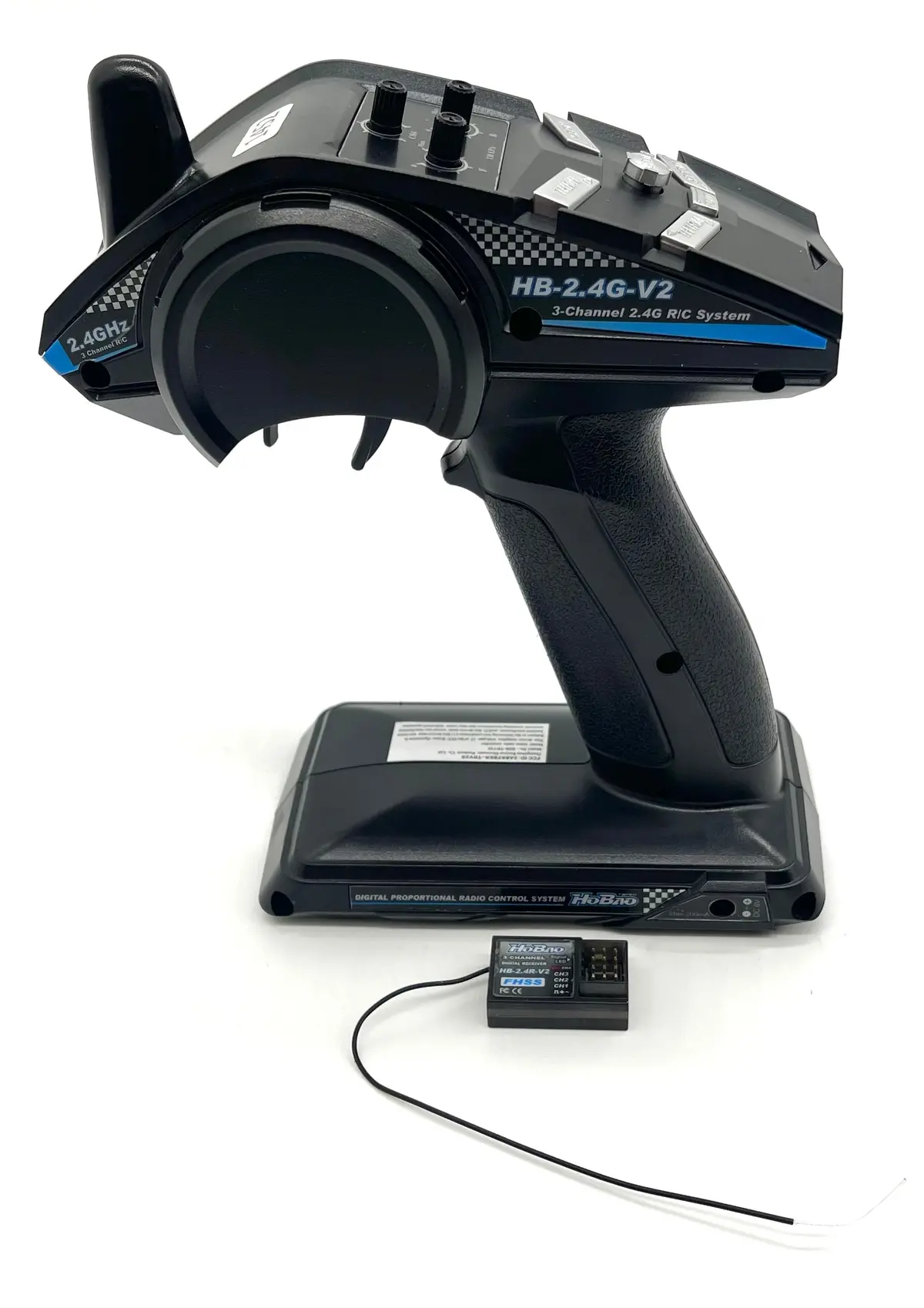 Hobao Hyper Tt 2.0 - Radio System Set (2.4Ghz Fhss Hb-Tt2e-C60sv 1