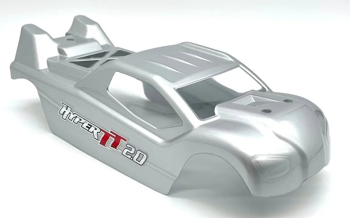 Hobao Hyper Tt 2.0 - Body Cover (Silver Shell & Decal Sheets Hb-Tt2e-C60sv 1
