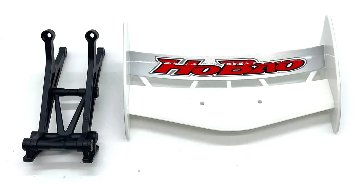 Hobao Hyper Tt 2.0 - Wing & Mount (White Wing, Black Mount) Hb-Tt2e-C60sv 1