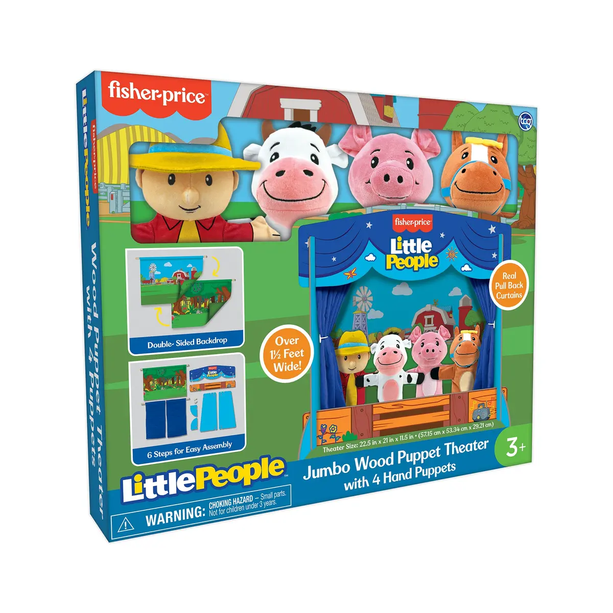 Fisher-Price Farmyard Friends Puppet Theater Set 1