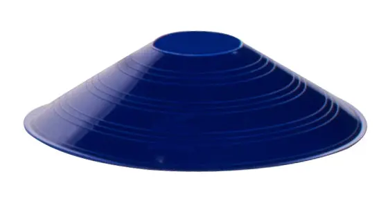 360 Athletics Saucer Cone Marker 7" Colorful Agility Set 1