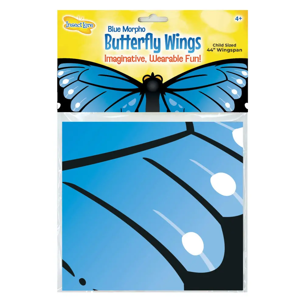Insect Lore Morpho Butterfly Dress-Up Wings – Blue 1
