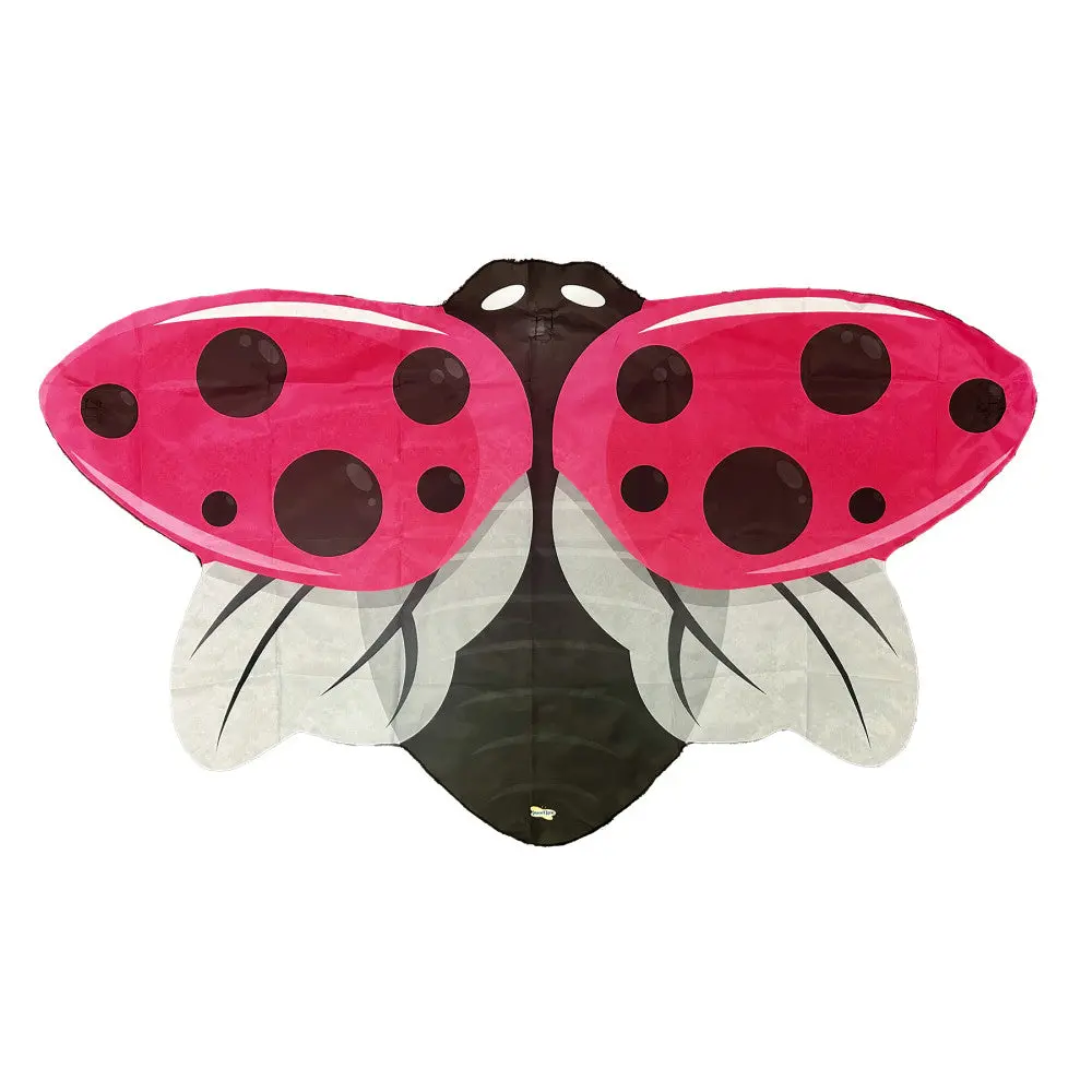 Insect Lore Pink Ladybug Dress-Up Wings For Kids 1