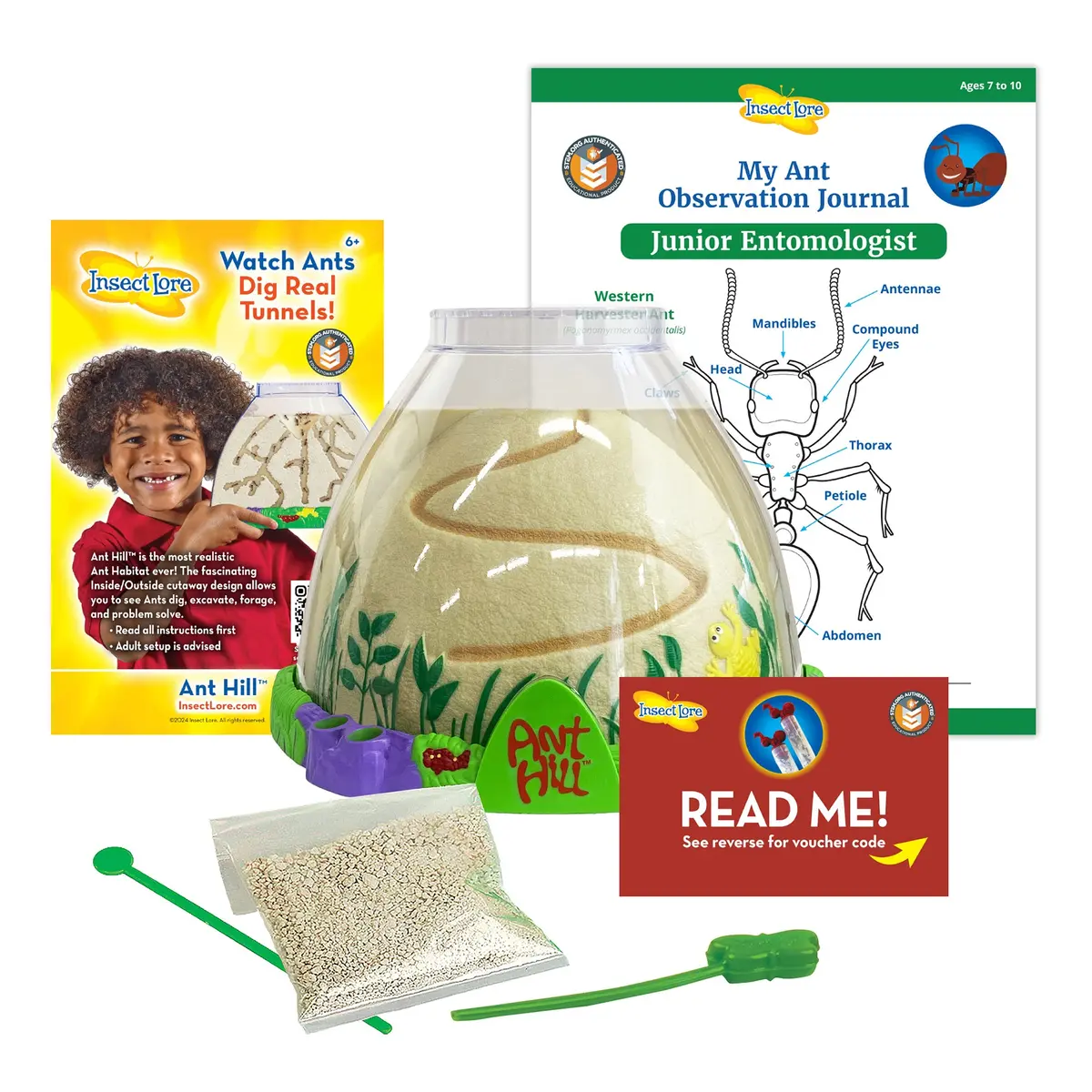 Insect Lore Ant Hill Ant Habitat – Interactive Science Kit 1