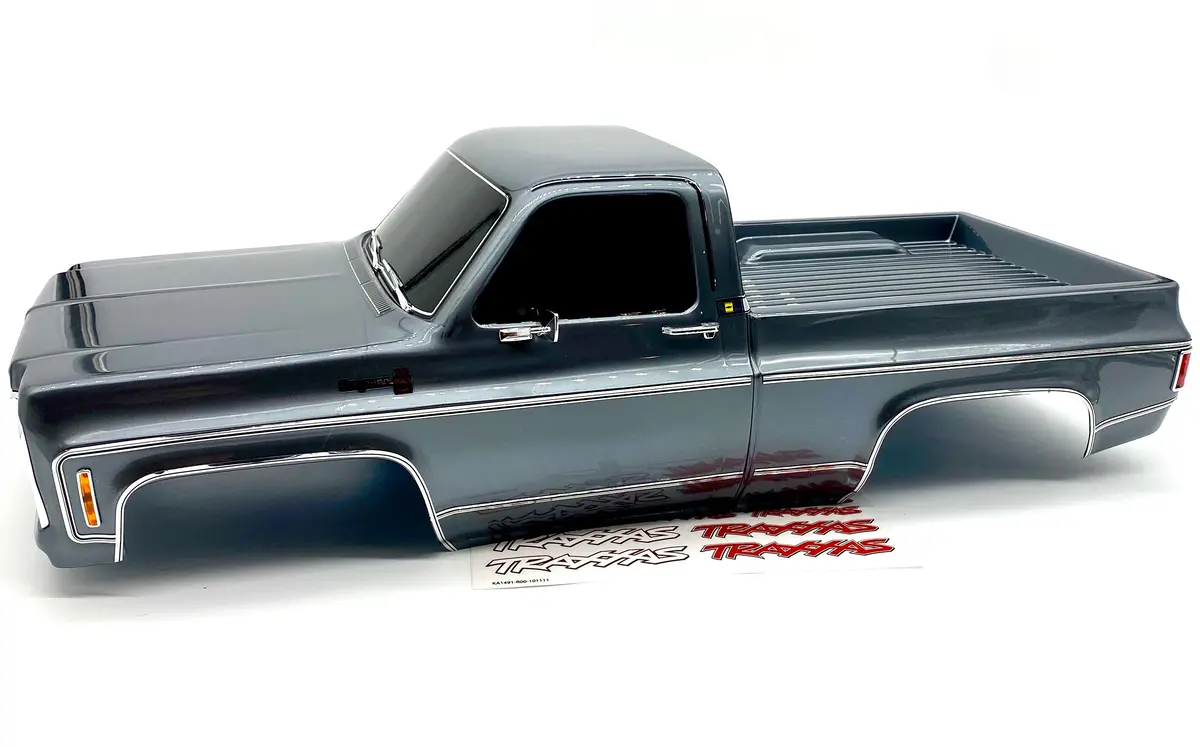 Trx-4 Chevy K10 - Body Cover, Silver (Factory Painted, Complete 92056-4 1