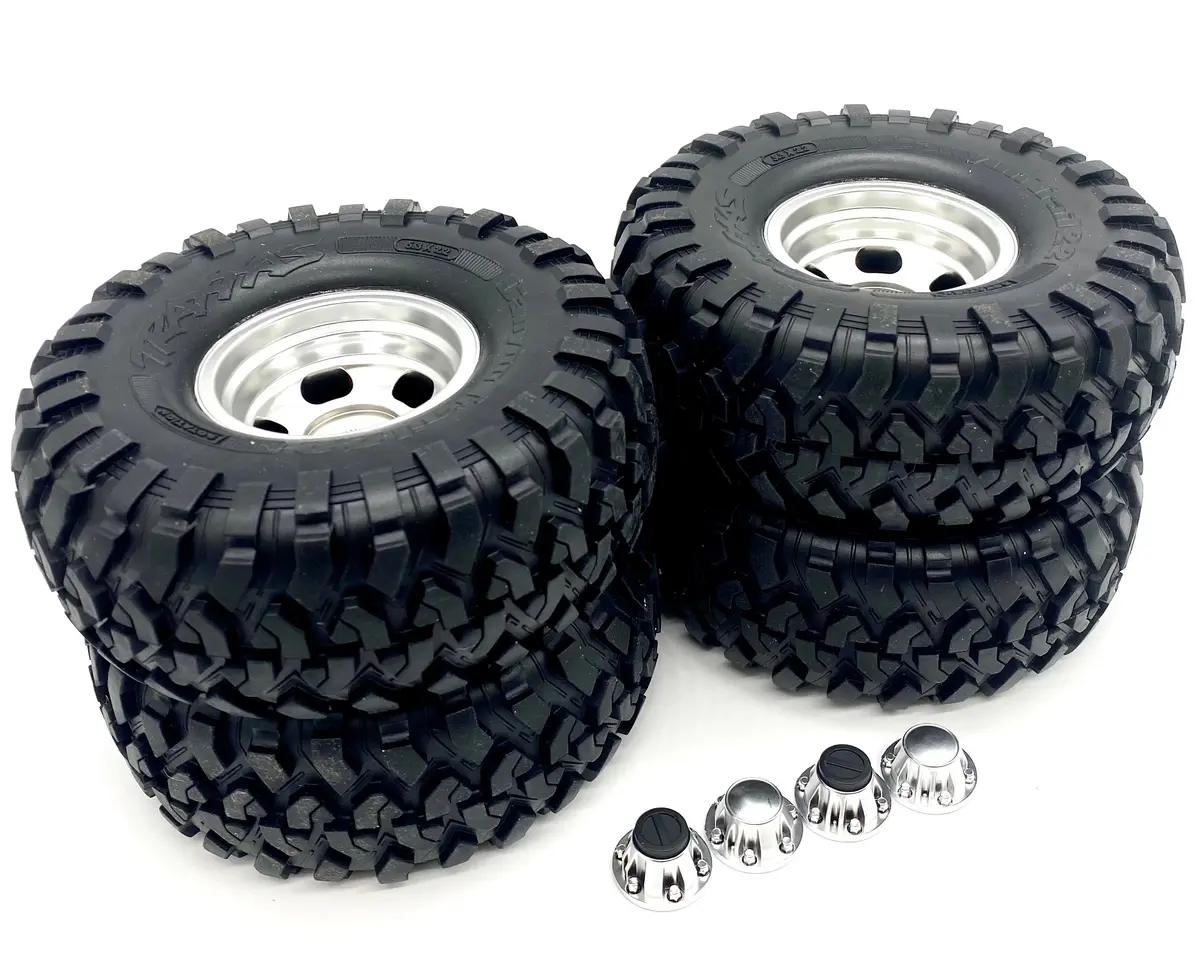 Trx-4 Ford F-150 - Tires & Wheel Set Assembled Canyon Trail 2.2 92046-4 1