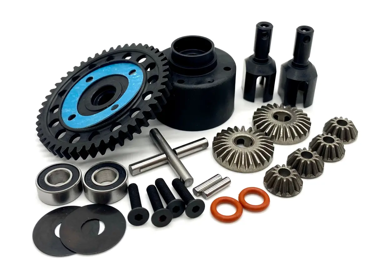 Tekno Nt48 Center Differential (Bag A) W/48T Steel Spur (Tkr9415) Tkr9400 1