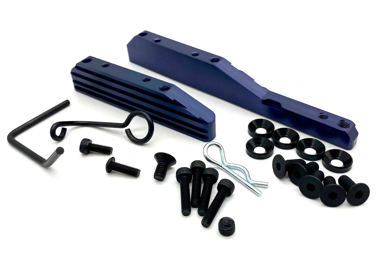 Tekno Nt48 Engine/Exhaust Mounts (Bag O) W/Hardware Tkr9400 1