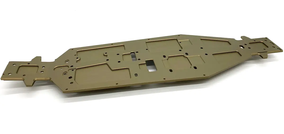 Tekno Nt48 Chassis (Tkr9402) 7075, 3Mm, Hard Anodized Tkr9400 1
