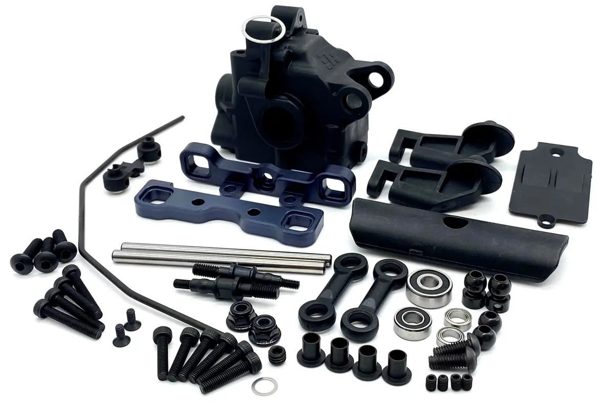 Tekno Nt48 Front Suspension (Bags C&H) (Sway Bar, Gear Box, Arm Mounts Tkr9400 1