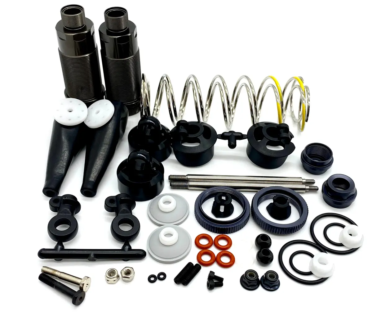 Tekno Nt48 Front Shocks (Bag L) (122Mm Dampers Pistons Shafts W/Springs Tkr9400 1