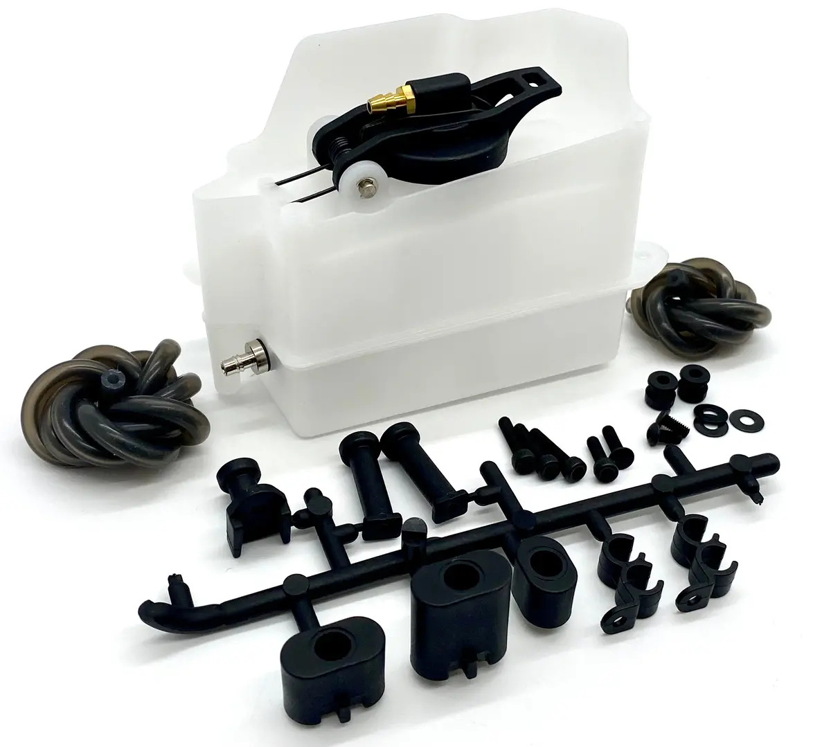 Tekno Nt48 2.2 Fuel Tank W/Mounts And Accessories (Tkr9440) (Bag Q) Tkr9401 1