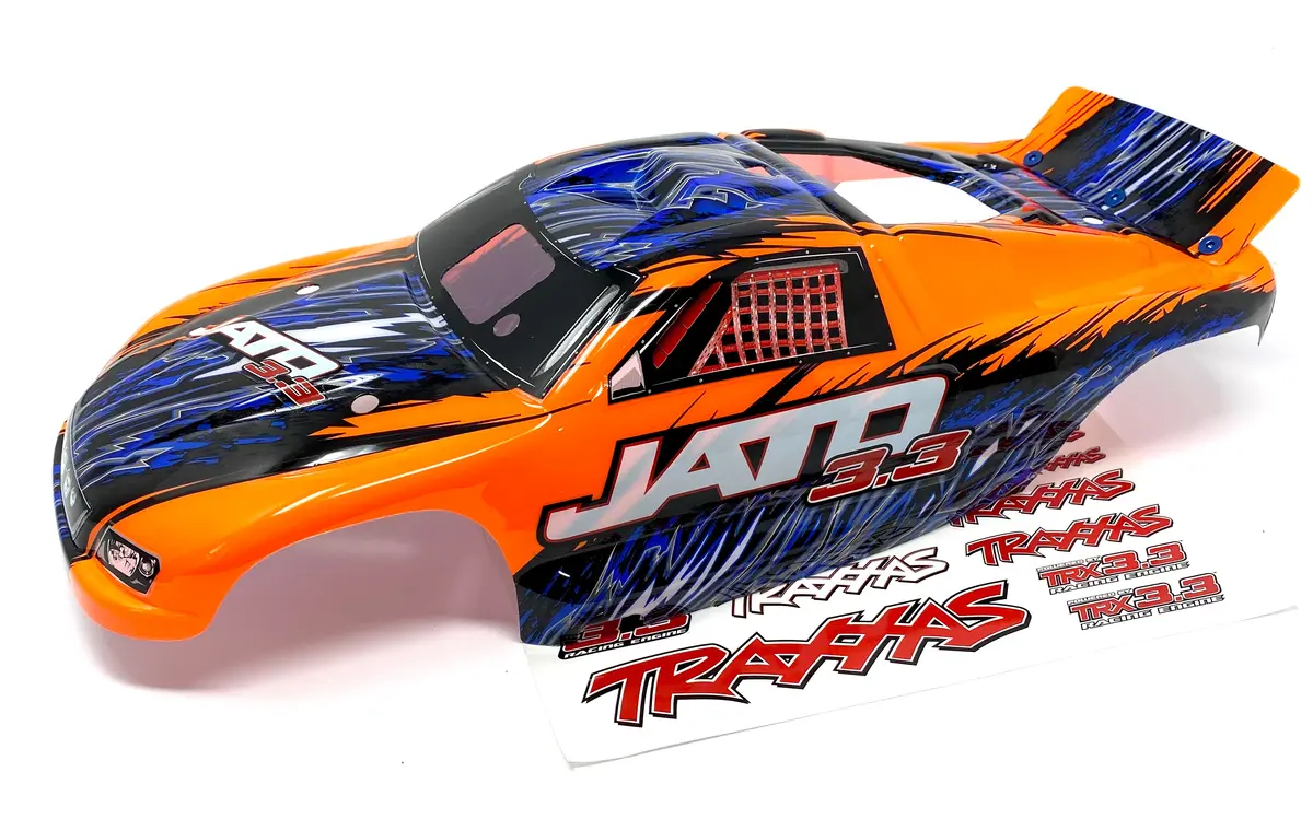 Jato 3.3 Body Shell (Orange Cover Prographix & Decal 55077-3 1