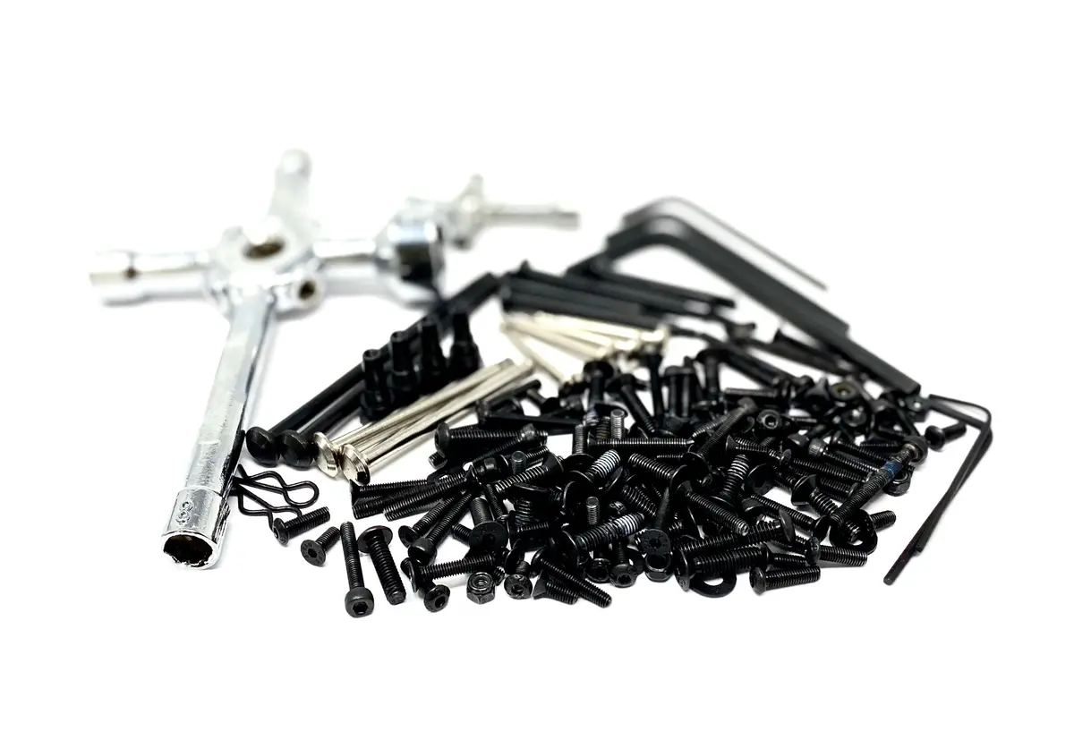 Arrma Notorious 6S V5 Blx - Screws & Tools Hardware Nuts T-Wrench Ara8611v5 2