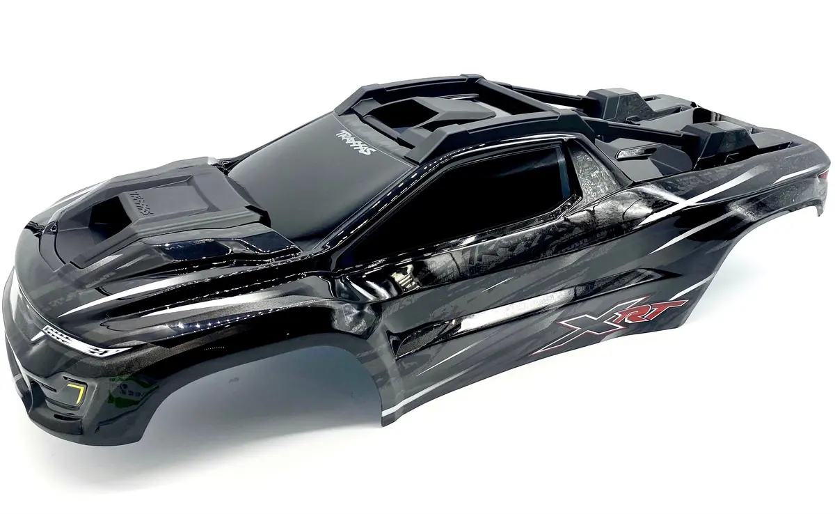 Fits Xrt Body Cover Shell (Black Painted Prographics 7812Bl Shell 78086-4 1