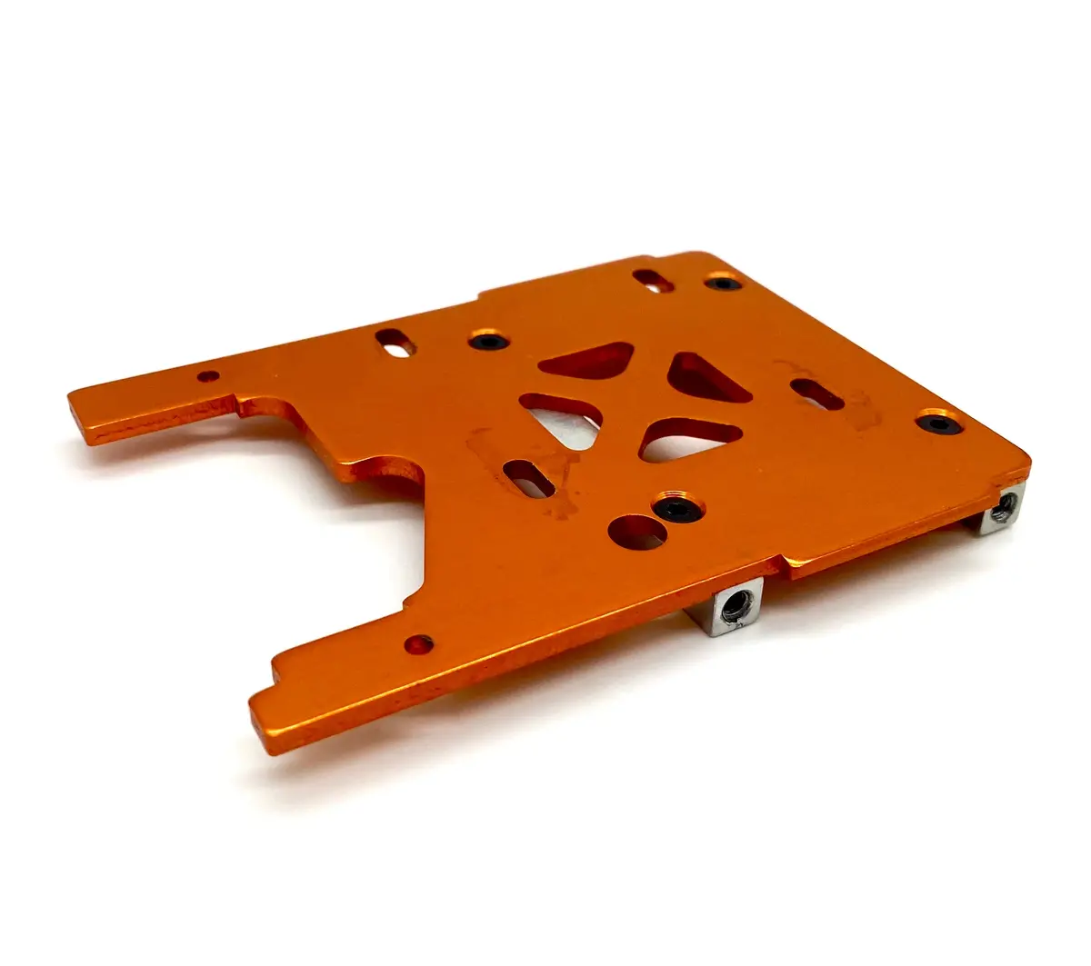 Savage Xl 5.9 Gtxl-6 - Engine Mount Plate And Braces (Orange) Hpi 160102 1
