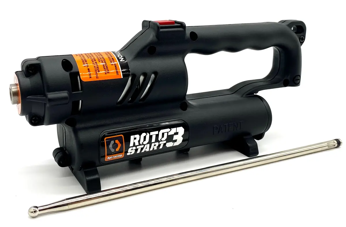 Savage Xl 5.9 Gtxl-6 - Roto-Start 3 & Shaft (160242) Dogbone Starter Hpi 160102 1