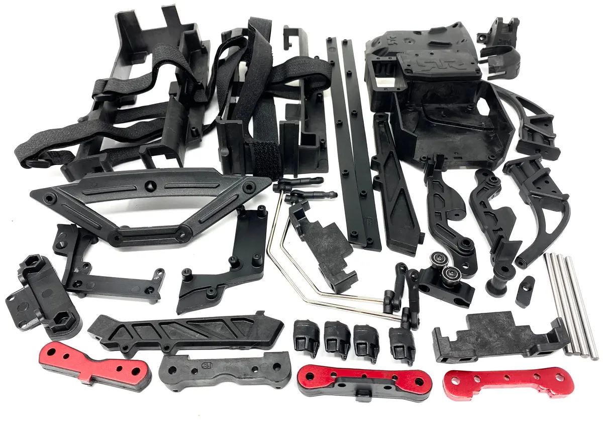 Arrma Felony 6S - Battery Tray Sway Bars Diffuser Support Brace Pin Ara7617v2 1