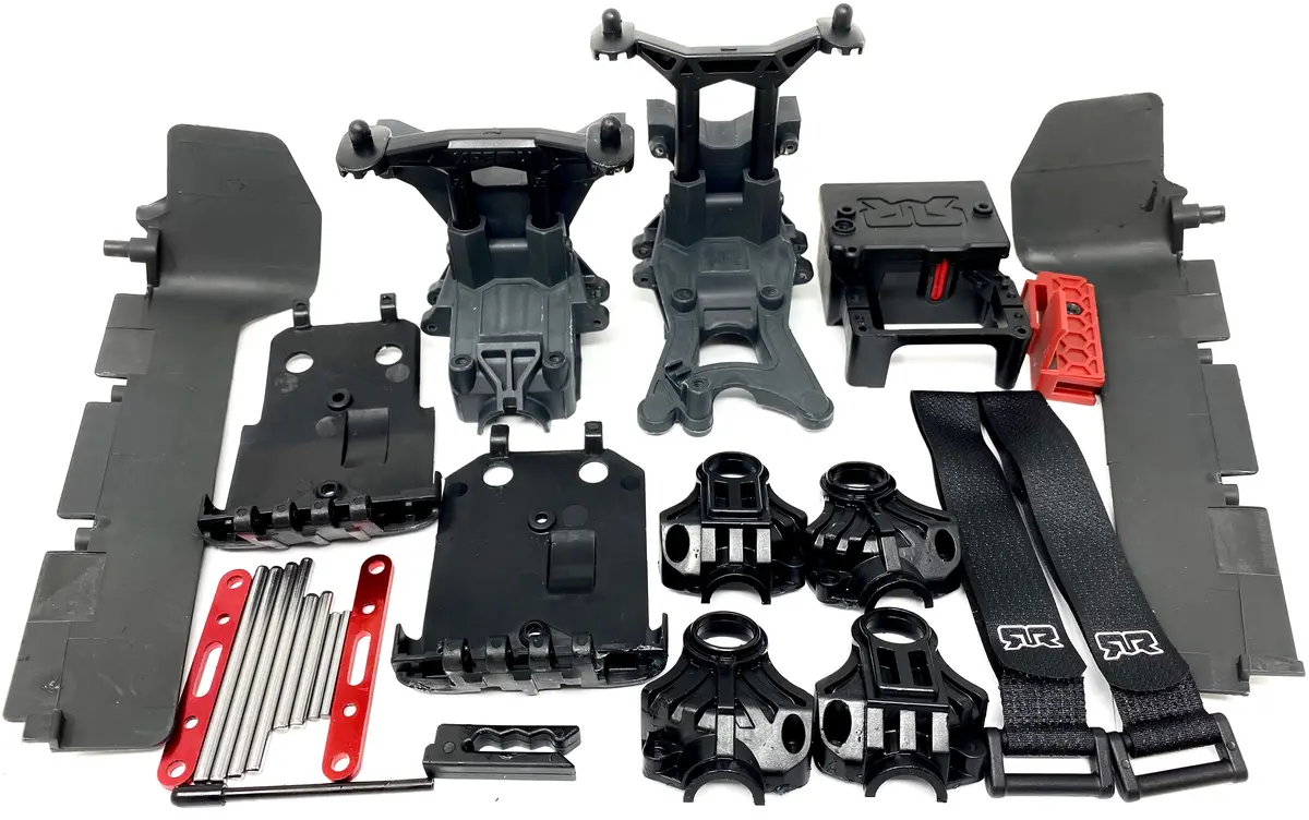 Arrma Granite 4X4 3S Blx - Side Guards, Towers Mounts Bulkhead Bumpers Ara4302v3 1